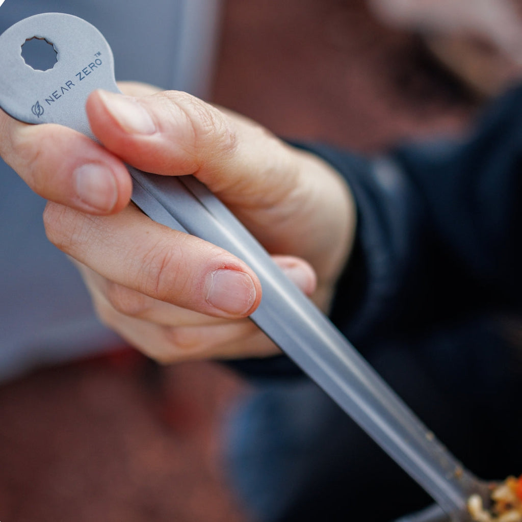 Ultralight Titanium Long‑Handled Spork – Backpacking & Camping Utensil