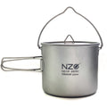 1100 ml Ultralight Titanium Cooking Pot – Backpacking & Outdoor Cookware