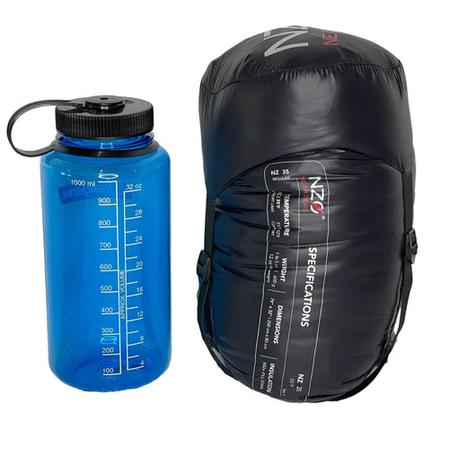 35 °F NZ Mummy Sleeping Bag – Ultralight Backpacking Down Bag