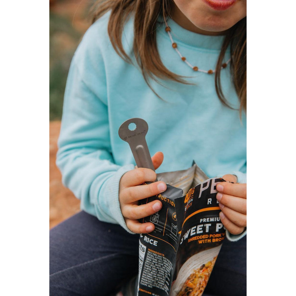 Ultralight Titanium Long‑Handled Spork – Backpacking & Camping Utensil