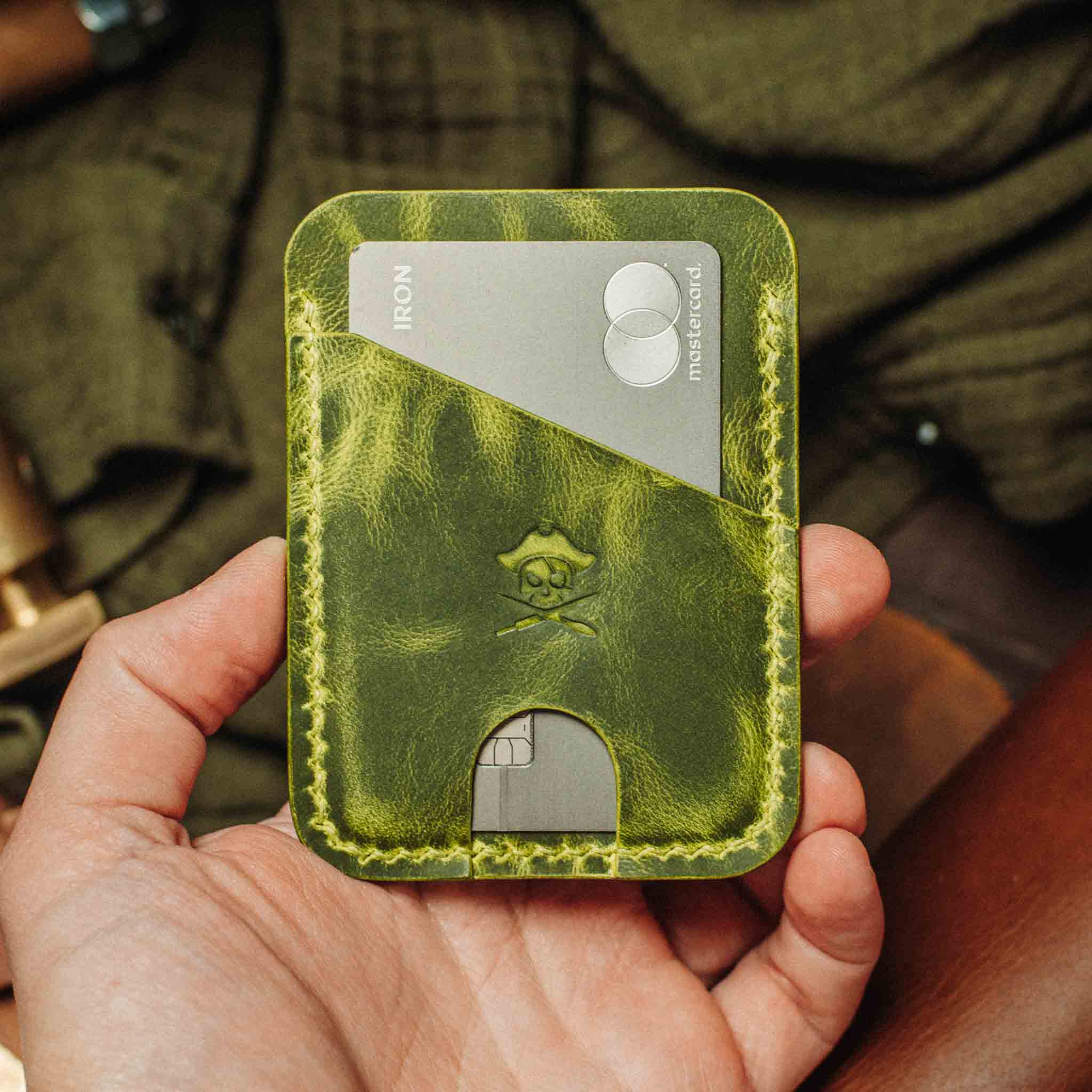 Minimalist Leather Wallet - Boatswain v4 | Slim Card Holder | EDC