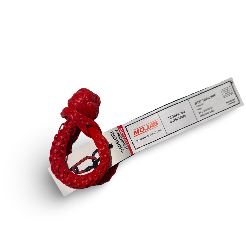 Micro Soft Shackle 3/16'' x 6'' – Keychain & Recovery (Lifetime Warranty)