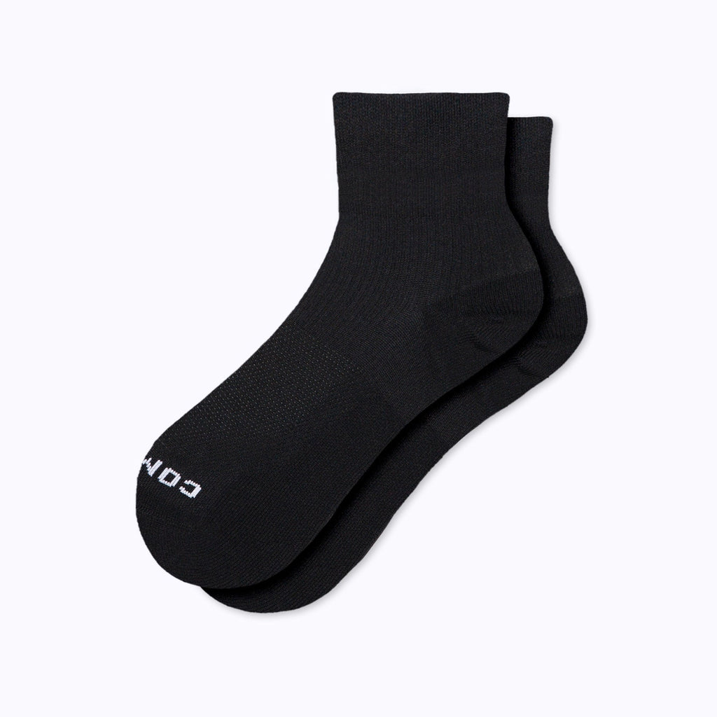 Quarter Ankle Compression Socks – Black