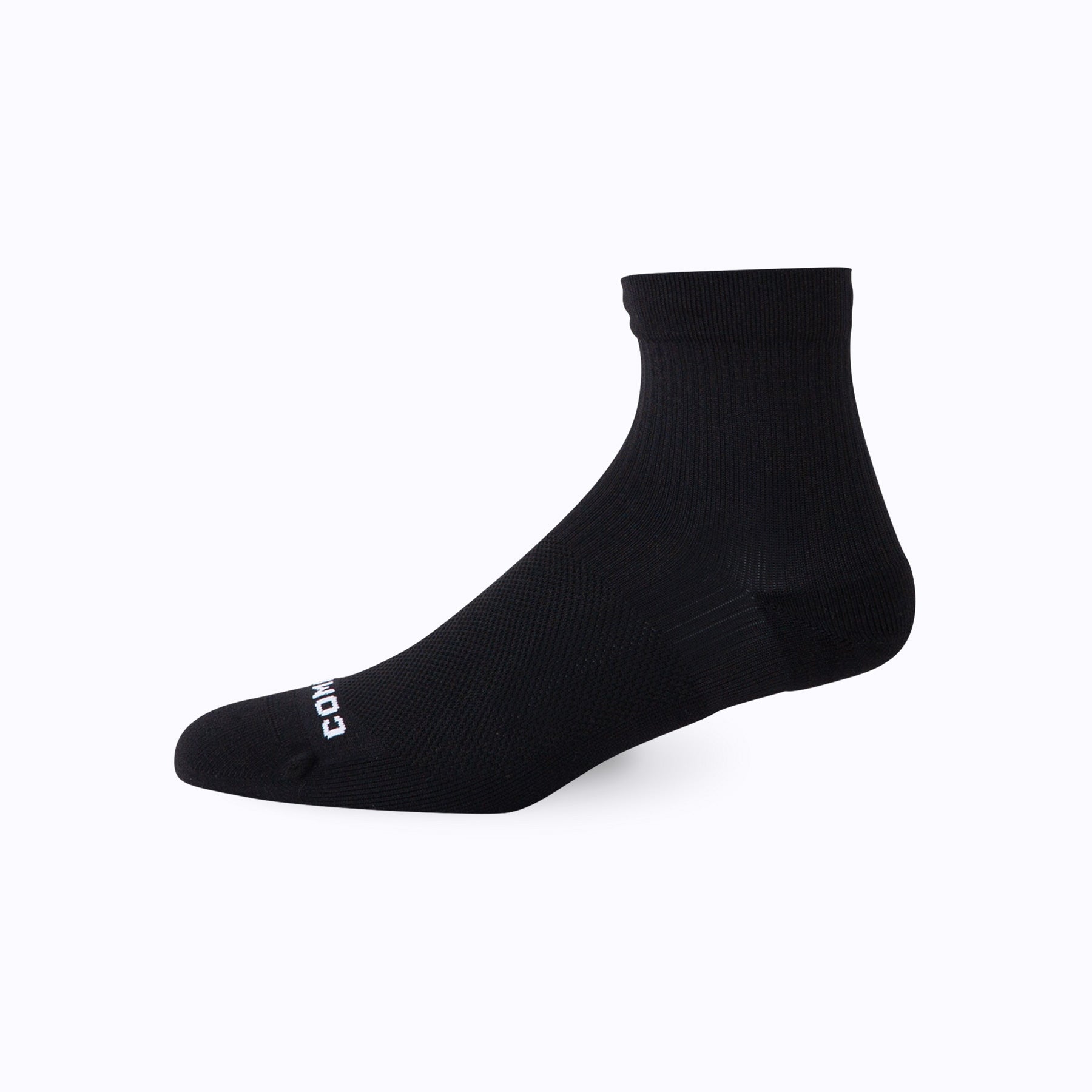 Quarter Ankle Compression Socks – Black