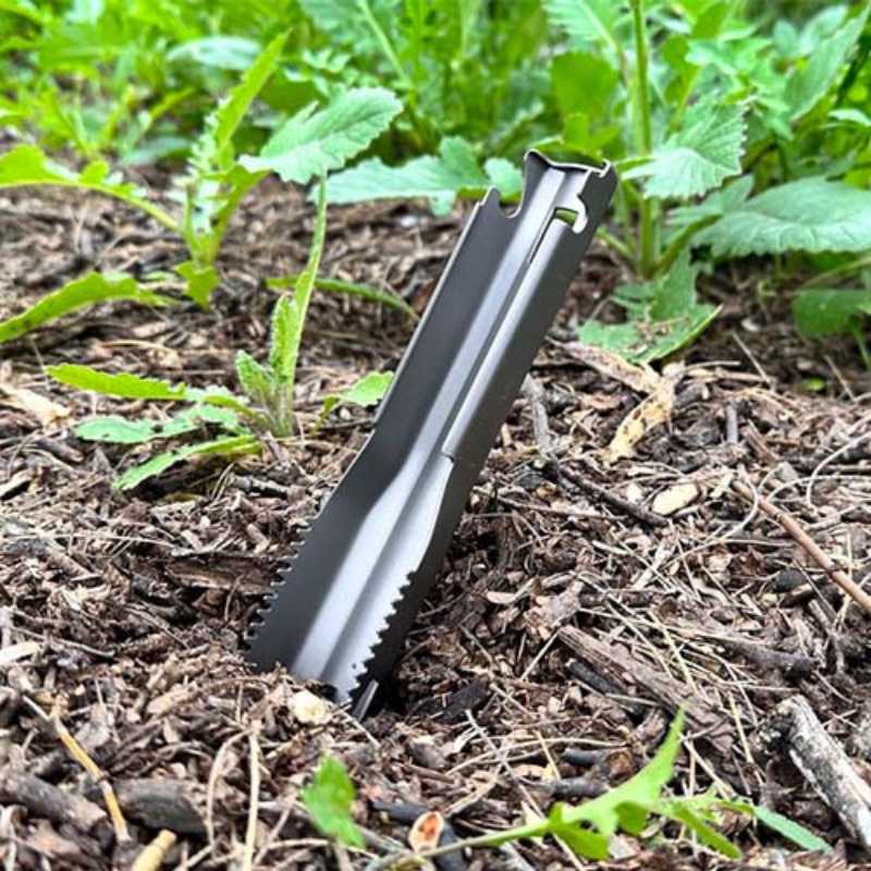 Ultralight Titanium Backpacking Digging Trowel – Multi‑Use Outdoor Tool